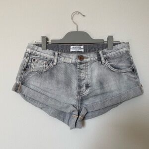 One x OneTeaspoon Bandits Denim Shorts